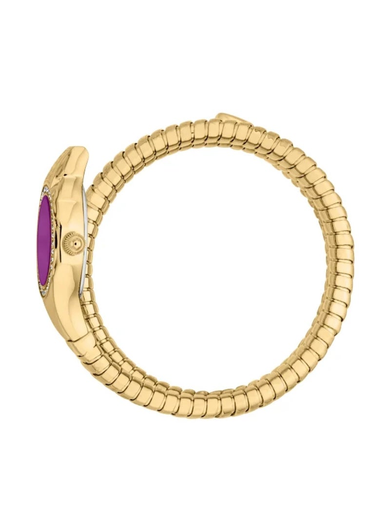 Just Cavalli ساعة كواتز أنالوج للنساء من جاست كافالي مع حزام من الفولاذ المقاوم للصدأ JC1L355M0035 - Image 2