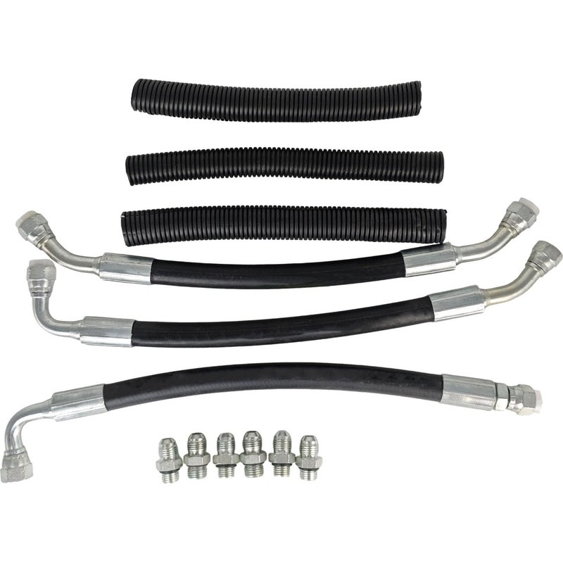 EZROAD High Pressure Oil Pump Hoses Lines Crossover Kit Compatible with Ford Excursion 19992003 F250 F350 F450 F550 E350 E450 E550 Super Duty 73L Powerstroke Turbocharged Engine HPOP Pickup - Image 2