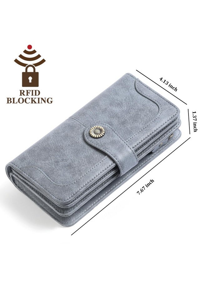 Women'S Wallet Genuine Leather Rfid Blocking Large Capacity Trifold Ladies Wallet - pzsku/Z3EF0F2874BA41DC0F0D5Z/45/_/1735817466/393c559c-2438-4594-a18b-3c647f8cd8c0