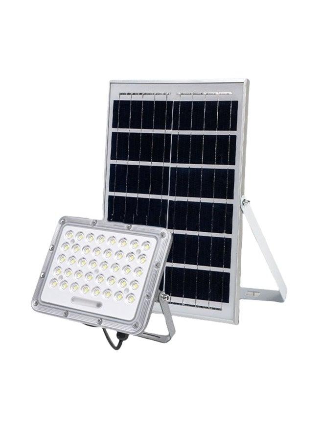 Solar LED Flood Light, 100W Outdoor Garden Light, Waterproof Panel, 235 x 350 mm - Image 1