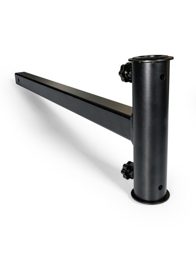 Camco Durable Hitch Mount Umbrella Holder- Sturdily Supports Large Patio and Outdoor Umbrellas on Your Hitch, Great For Traveling, Tailgating and Outdoor Events (51958) - Image 1