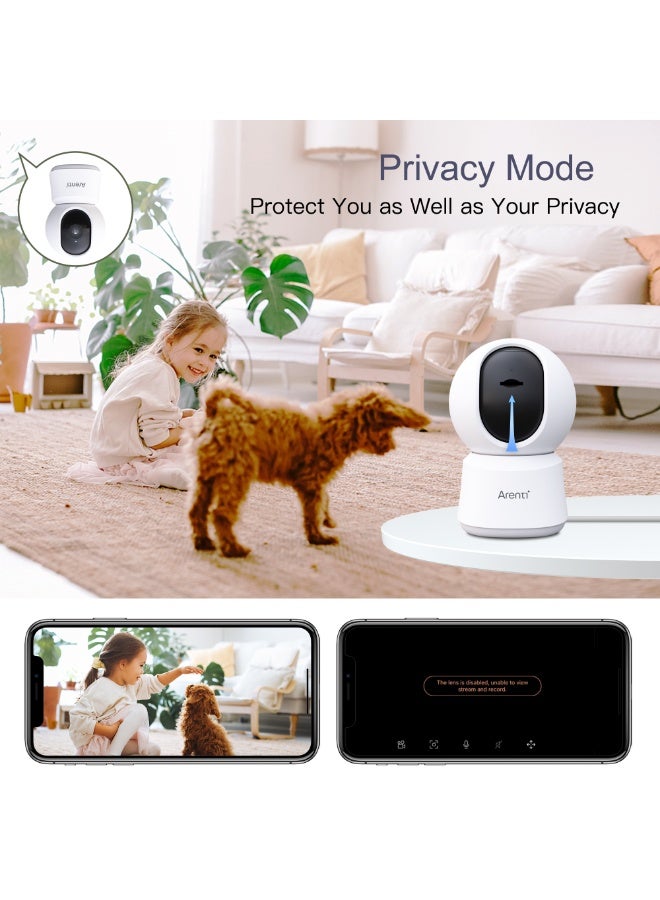 Arenti Indoor Wi-Fi 5MP/3K
Pan-TiltCamera - Image 4