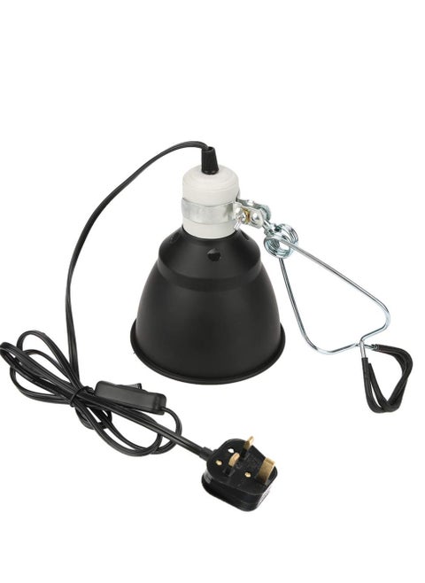 E27 Reptile Turtle Heat UVA/UVB Bulb Lamp Light Holder, 300W Reptile Heating Lighthouse for Chicken Brooder Basking-UK Plug