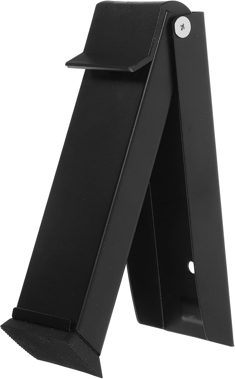 Generic Kickdown Door Stop Floor Wedge Black Folding Heavy Duty Door Holder for Office and Home Use - Image 1