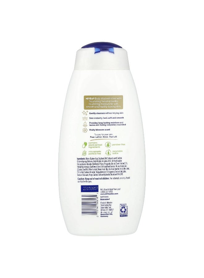 Nivea, Nourishing Body Wash, Botanical Blossom, 20 fl oz (591 ml) - Image 2