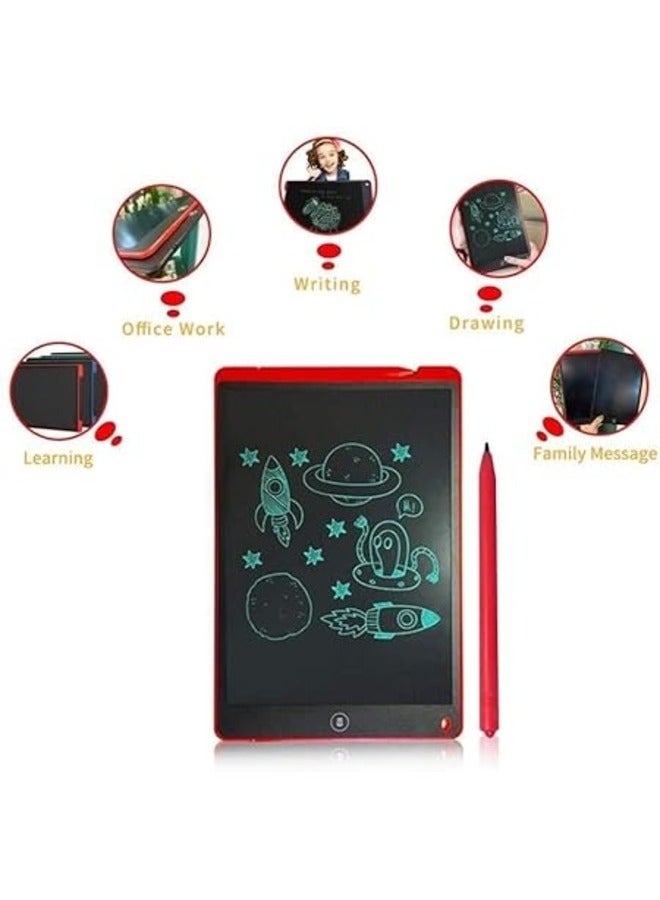 Set of 4 8-Inch Writing Electronic Notepads Erasable Memo Boards for Home Office and Kids Fun Play and Learning  - Image 4