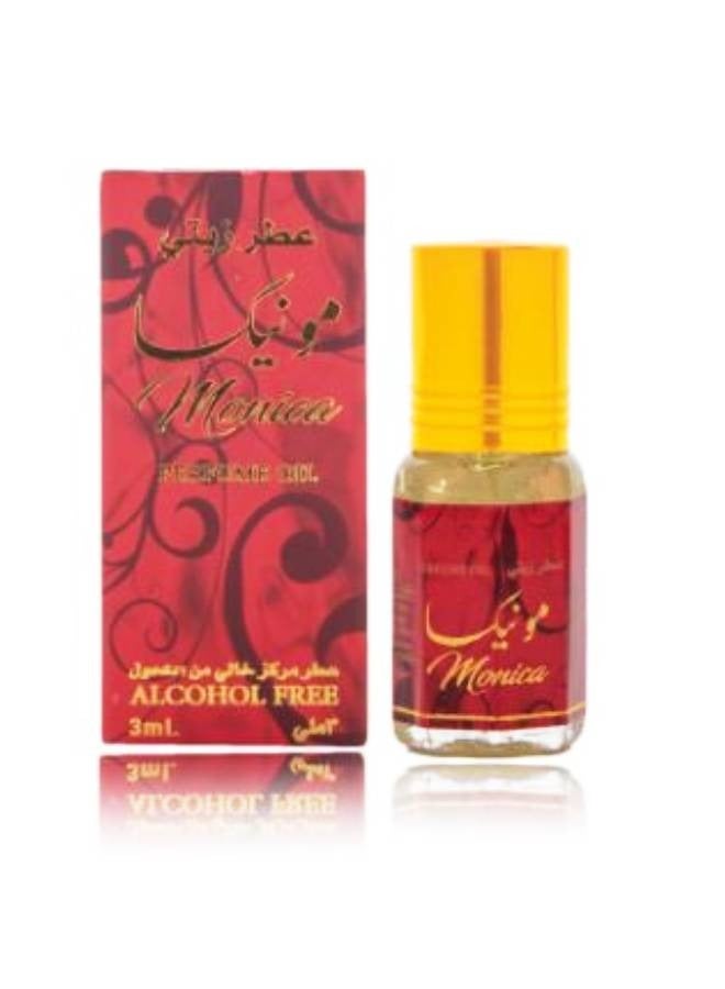 بانافع 3 قطع عطر زيتي الخنجر وعود النفيس ومونيكا للجنسين – بانافع للعود –3 مل لكل قطعة - Image 4