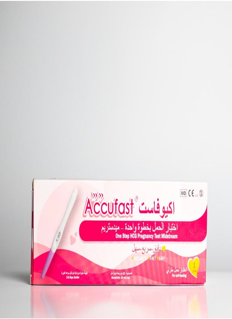 Accufast - Accufast  Pregnancy Test (M30A) - Image 1