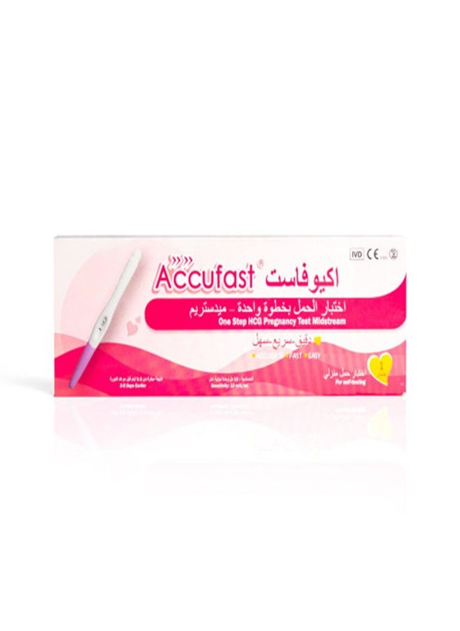 Accufast - Accufast  Pregnancy Test (M30A) - Image 1