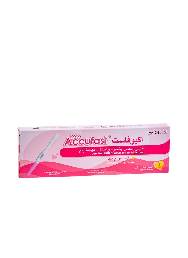 Accufast - Accufast  Pregnancy Test (M30A) - Image 1