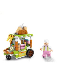 Y&D 189-Piece Mini Street Food Stall Building Block Toy 