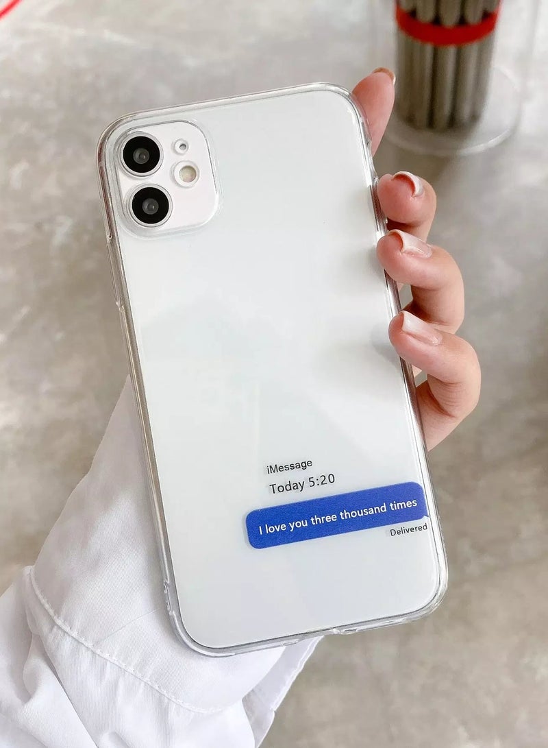 SMS Pattern Case Compatible With iPhone  - Image 1