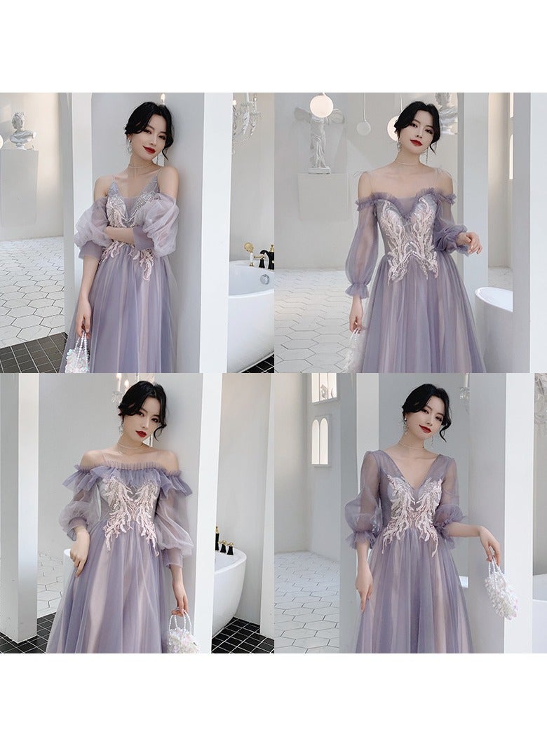KUYING New Fashionable and Elegant Bridesmaid Dress - Image 3