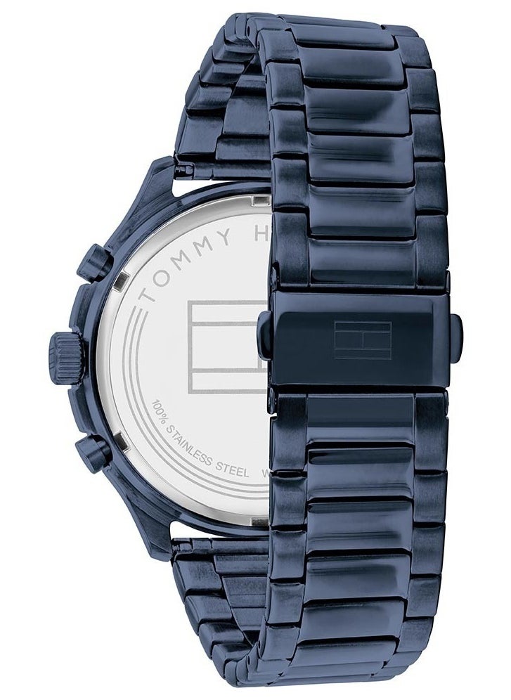 Tommy Hilfiger Plus Men's Qtz Multifunction Stainless Steel and Bracelet Casual Watch-1791853 44MM  - Image 3