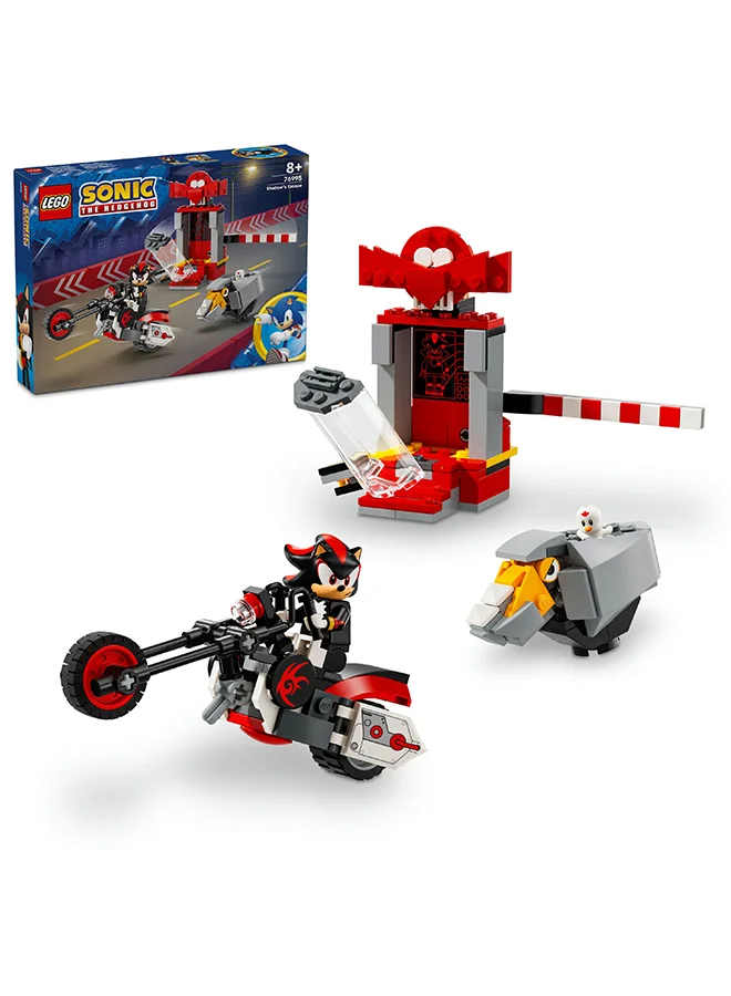 ليغو 76995 Sonic The Hedgehog Shadow The Hedgehog Escape, Kids’ Motorcycle Toy, Video Game Character Figures For Boys, Girls And Fans Aged 8 Plus (196 Pieces)