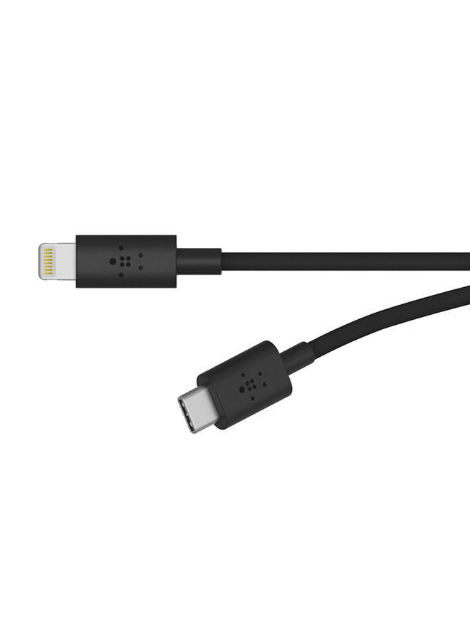 NIBEMINENT - Mixit Apple Lightning To USB Type-C Cable Black - Image 1