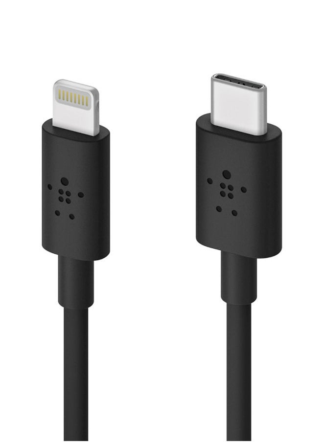 NIBEMINENT - Mixit Apple Lightning To USB Type-C Cable Black - Image 1