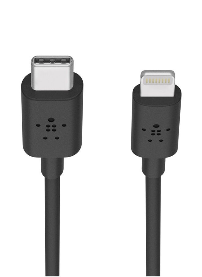 NIBEMINENT - Mixit Apple Lightning To USB Type-C Cable Black - Image 1