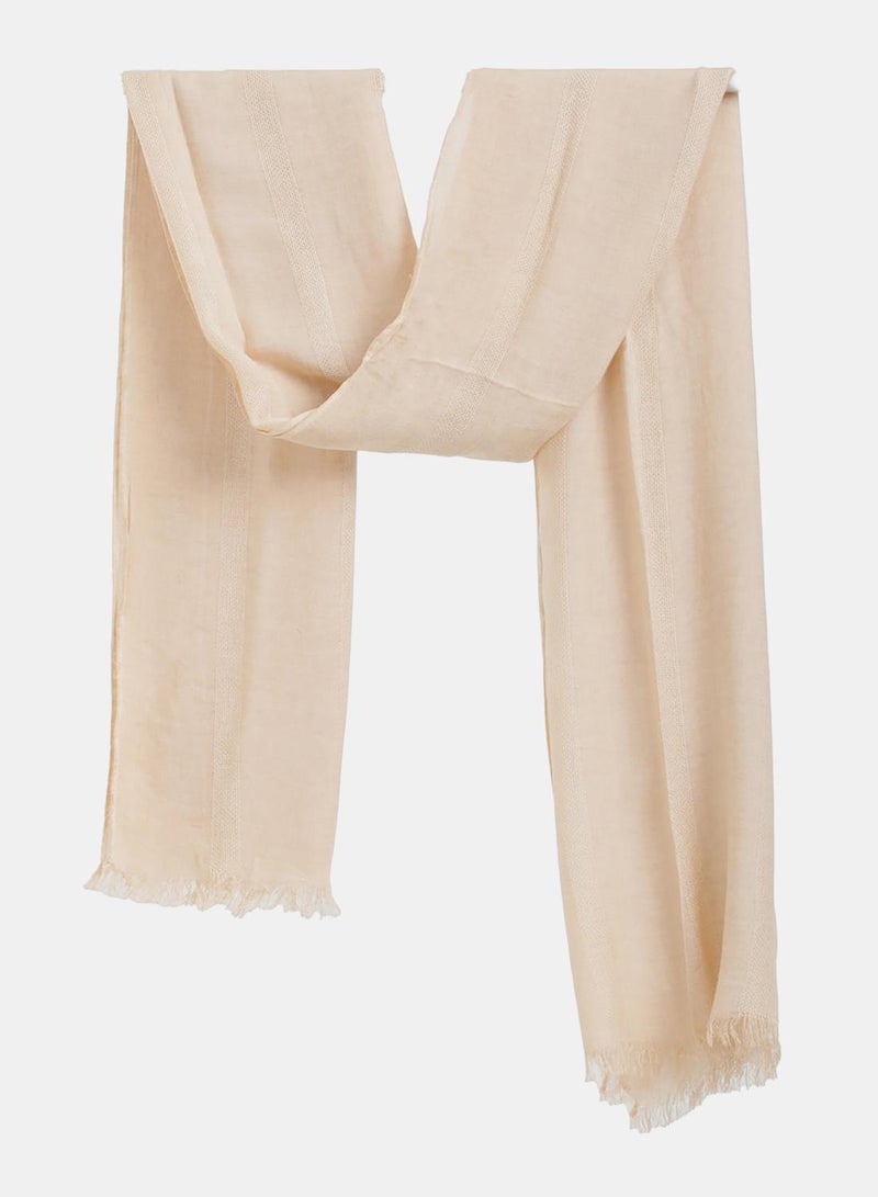 Carina Tonal Stripe Scarf - Image 1