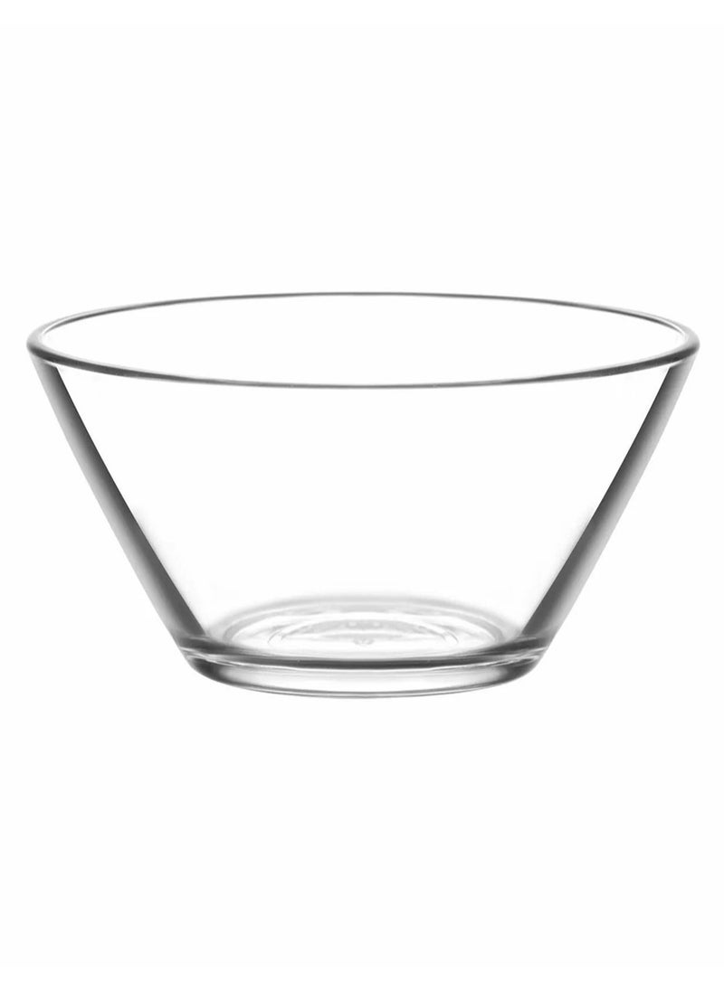 HOMESTAR - Large Glass Mixing Bowl, Clear Large Salad Bowls Glass Big Mixing Bowls for Kitchen CLear - Image 1