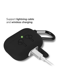 TWEGGON Airpod Pro 2/Pro Case, Protective Charging Case Cover For Apple AirPods Pro 2 and Pro Black  - Image 2