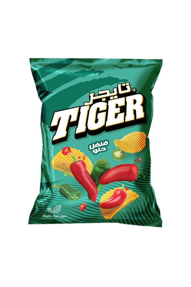 تايجر رقائق البطاطس بالفلفل الحار 45 جرام