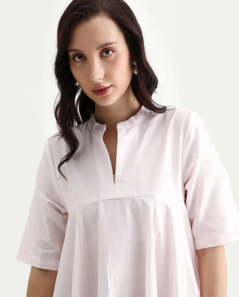 Rareism Women's Ombre Flared Mini Dress
