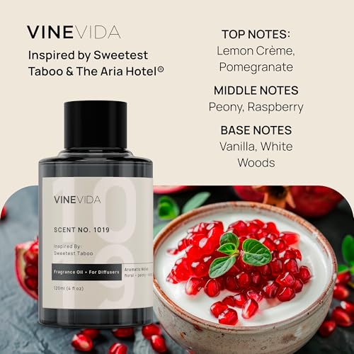 VINEVIDA (4-pk) Hotel Fragrance Collection. Cold Air Diffusers - Scents No.1002, No.1019, No.1012, No.1010 - Image 4