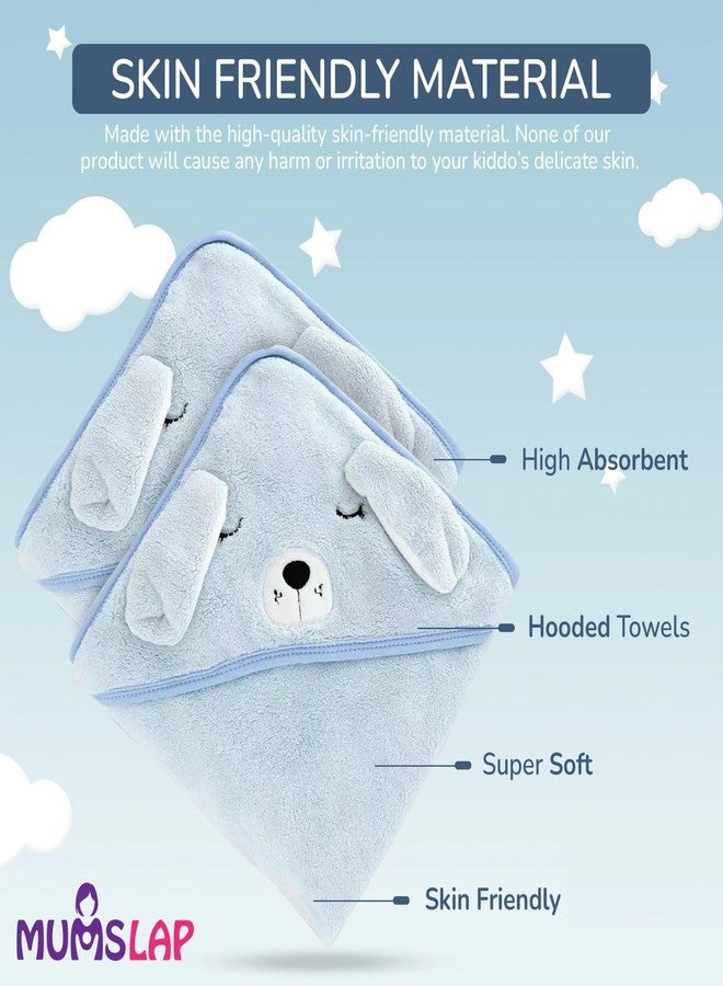 MumsLap Hooded Baby Towel - Premium Soft Baby Bath Towel for Bathtub for Newborn, Infant - Ultra Absorbent, Natural Baby Stuff Towel for Boy and Girl (Elephant, Bear, Kitty & Puppy) (Puppy) - Image 5