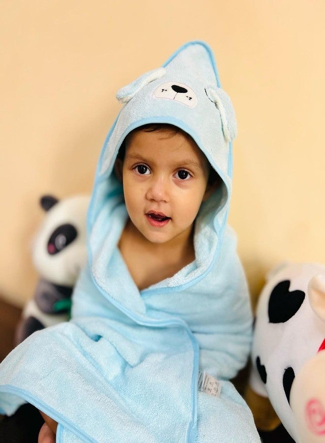 MumsLap Hooded Baby Towel - Premium Soft Baby Bath Towel for Bathtub for Newborn, Infant - Ultra Absorbent, Natural Baby Stuff Towel for Boy and Girl (Elephant, Bear, Kitty & Puppy) (Puppy) - Image 4