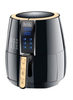 BLACK&DECKER Air Fryer, 4L/1.2Kg Capacity, 1500W, Touch Screen, Rapid Hot Air Circulation For Frying, Grilling, Broiling, Roasting, And Baking 4 L 1500 W AF400-B5 Black  - Image 3