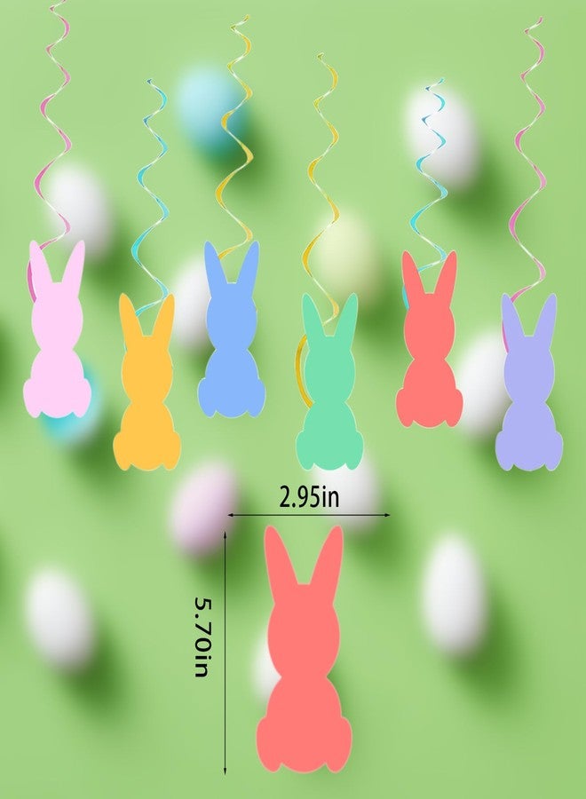 AMOILS Easter Banner Decorations Indoor, HAPPY EASTER Decor Easter Party Decorations Set, Egg Bunny for Home Office School Classroom Easter‘s Day Themed Party Decorations - Image 2
