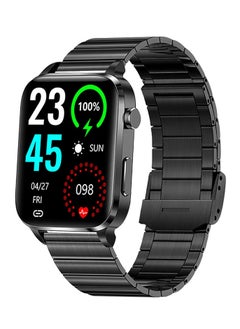 Black, metal strap