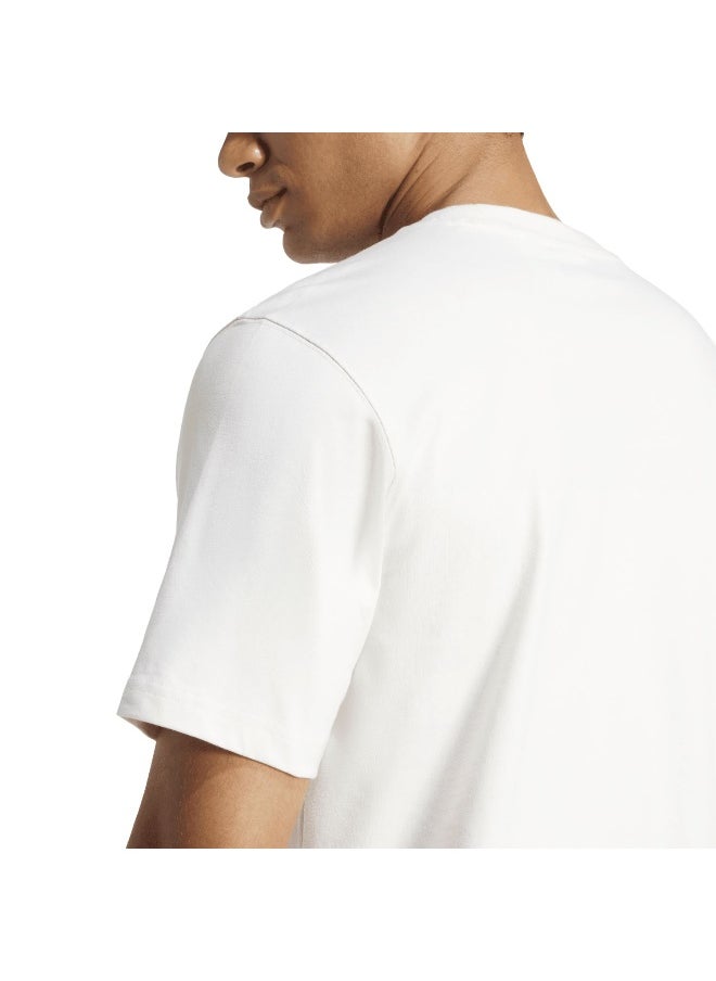 Adidas Adidas Dfb Tee White Football T-Shirts For Men Xs  - Image 5