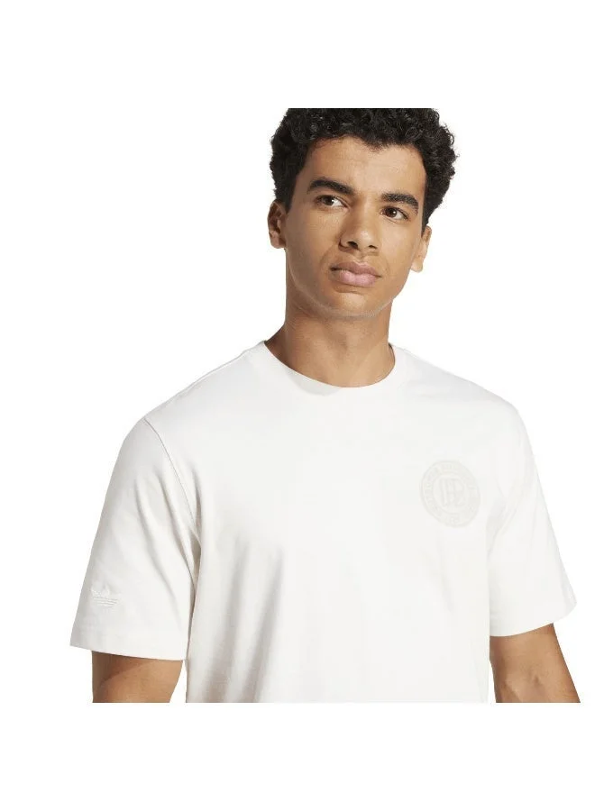 Adidas Dfb Tee White Football T-Shirts For Men Xs