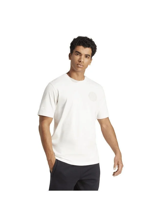 Adidas Dfb Tee White Football T-Shirts For Men Xs