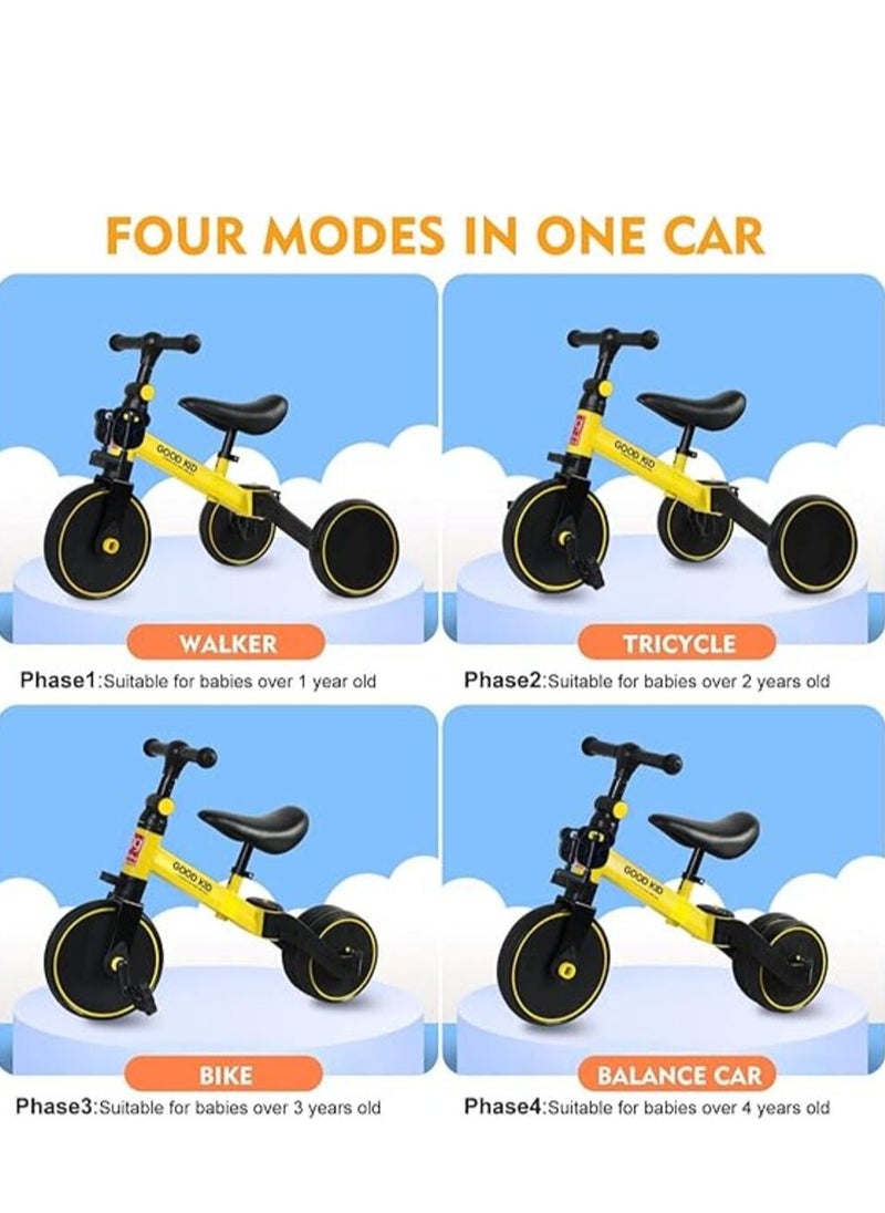 3 In 1 Kids Tricycles For 1.5-5 Years Old Kids Trike 3 Wheel Bike Boys Girls 3 Wheels Toddler Tricycles  - Image 4