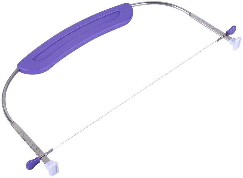 RIVUGJA Adjustable Bread Cake Slicer Cutter and Wire Leveler Unbreakable Stainless Steel Tool Now Cut Layer of Your Round Square or Any Shape Cake or Bread in Minute 1 PCS - Image 3