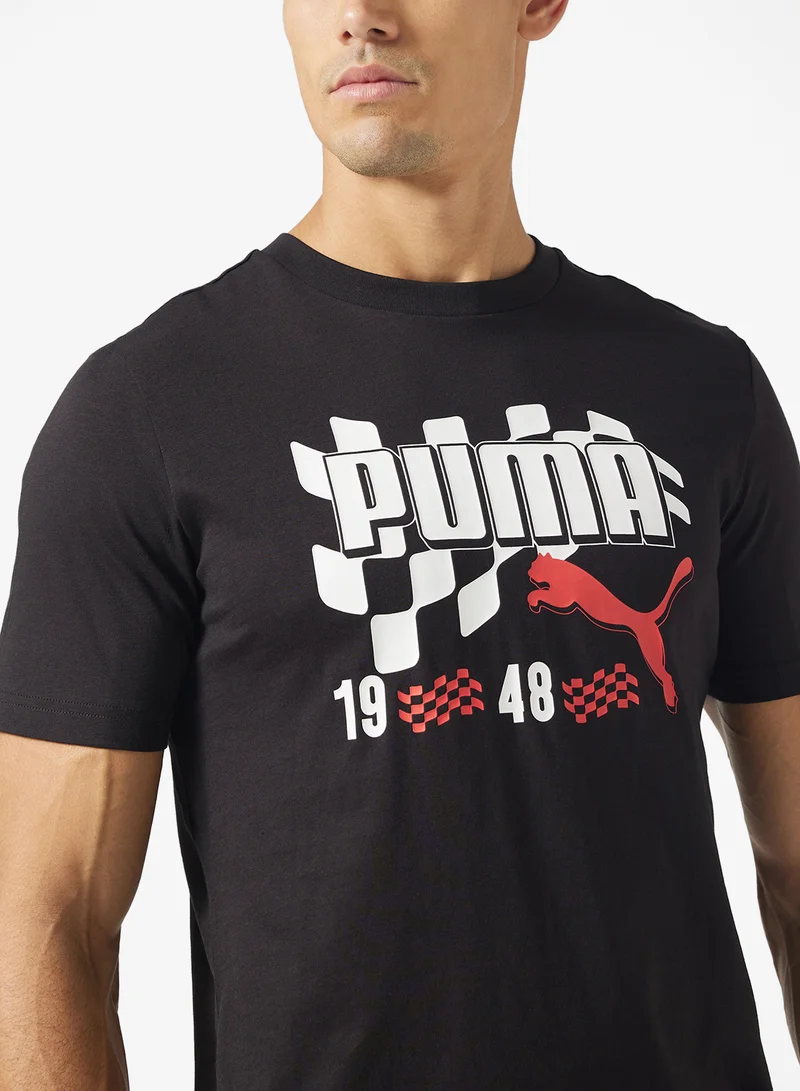 PUMA Graphics Moto Flag T-Shirt