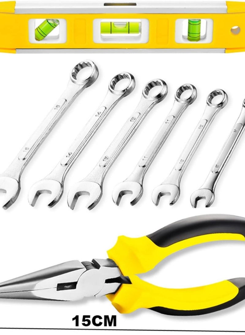 GGOOT Auto Repair Tools Set Household Hardware Hand Tool Combination Car Hardware Repair Kit Tool Box ​Easy To Carrt & Storage 108PCS - Image 4