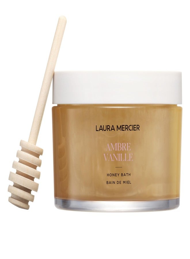 Laura Mercier Honey Bath, Foaming Bubble Bath, Long-Lasting Hydration, Helps Maintain Skin's Moisture, Provides Visible Radiance, Suitable for All Skin Types, Ambre Vanille - Image 1