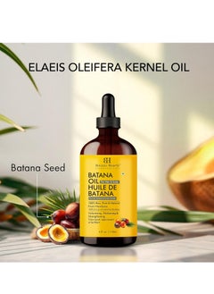 Botanic Hearth Botanic Hearth Raw Batana Oil for Hair Growth (4 fl oz, Set of 2) | 100% Pure & Unrefined Oil from Honduras | Promotes Thicker, Stronger Hair  - Image 4
