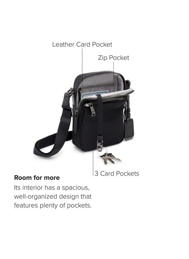 Tumi Voyageur Persia Crossbody, Black/Gunmetal, One size - Image 3