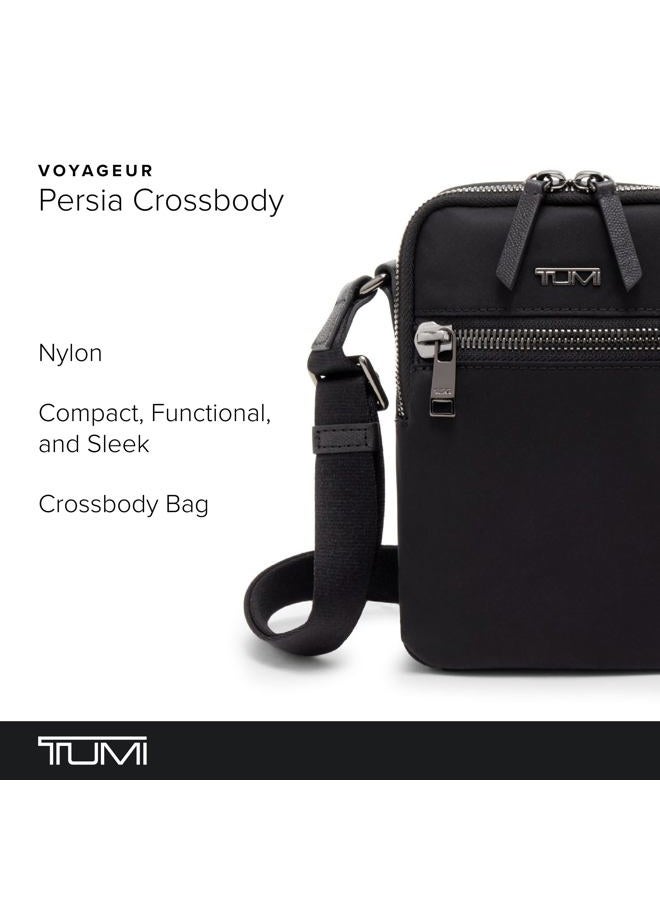 Tumi Voyageur Persia Crossbody, Black/Gunmetal, One size - Image 2