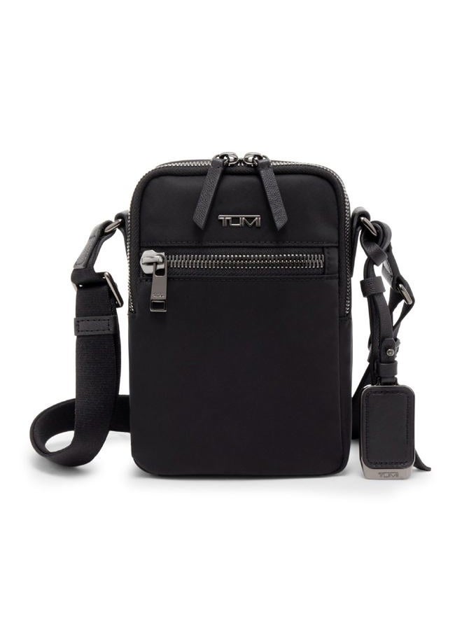 Tumi Voyageur Persia Crossbody, Black/Gunmetal, One size - Image 1