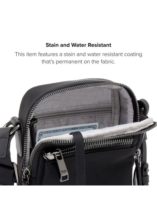 Tumi Voyageur Persia Crossbody, Black/Gunmetal, One size - Image 5