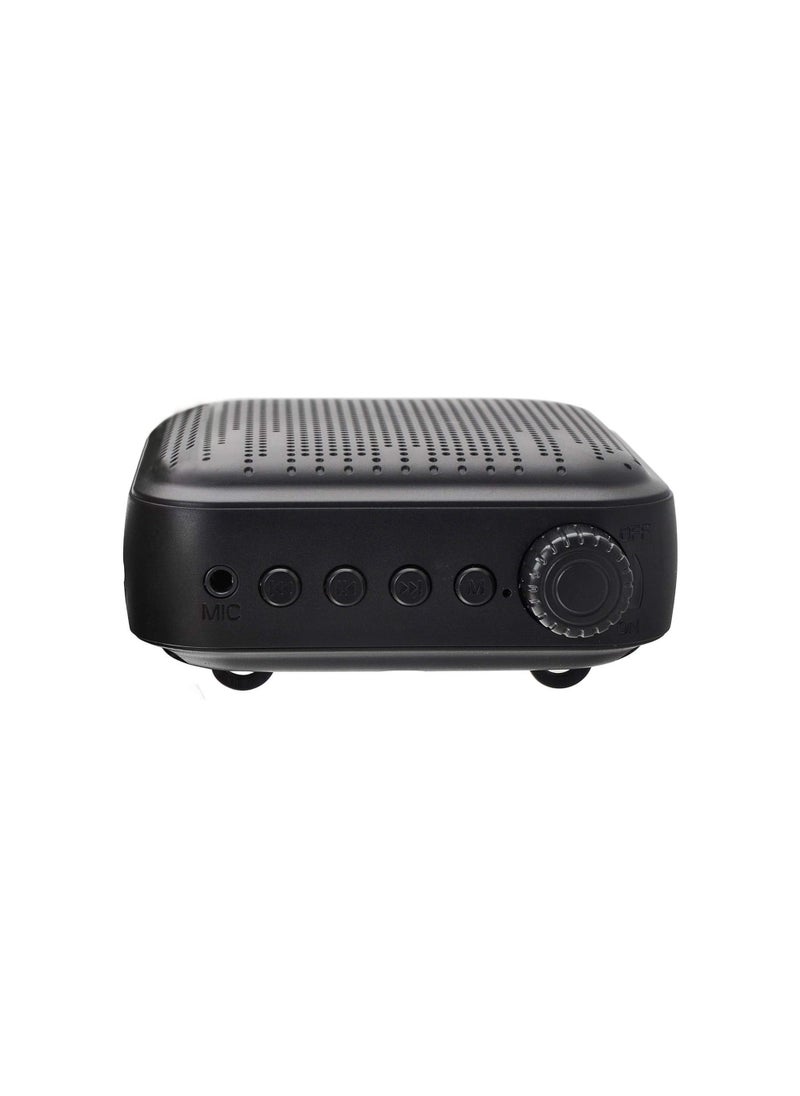 SYOSI - Voice Amplifier with Wired Microphone Headset, Voice Amplifier, 12W Rechargeable PA System (1200mAh) with Wired Microphone for Teachers, Coaches, Tour Guide Personal Microphone Speech Amplifier - Image 1