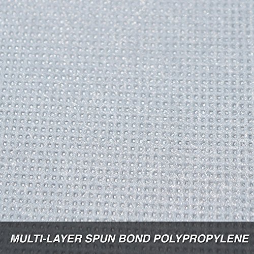 Budge غطاء هاتشباك بوج ديرو 3 طبقات، مقاوم للماء، مقاوم للخدوش، مقاوم للغبار، يناسب هاتشباك حتى 15'3"، رمادي - Image 3