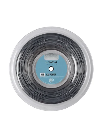 Wilson Alu Power 125 Tennis String 220m Reel, String Gauge : 17 (1.25mm)