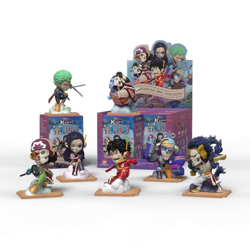 Mighty Jaxx مجموعة Mighty Jaxx XXRAY One Piece Egghead Arc الجزء 1 صينية مغلقة تحتوي على 6 قطع بدون تكرار تماثيل قابلة للجمع في صندوق عشوائي - Image 1
